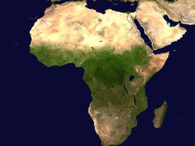 africa, continent, map of africa